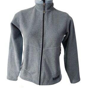 REI Light blue fleece full zip jacket womens size‎ small